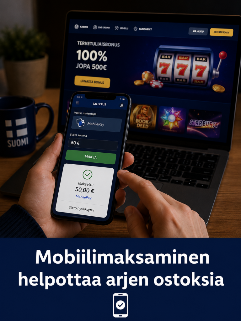 Mobiilimaksaminen helpottaa arjen ostoksia